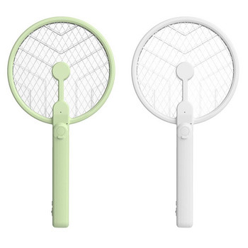 3600V Fly Swatters USB Electric Shock Λάμπα κουνουπιών Ρακέτα παγίδα κουνουπιών Electric Flies Swatter Trap Ρακέτα οικιακών εντόμων