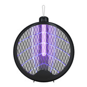 Električni reket za muholovku Prijenosna muholovka Punjivi reket za muholovku Ručni hvatač insekata s krilima