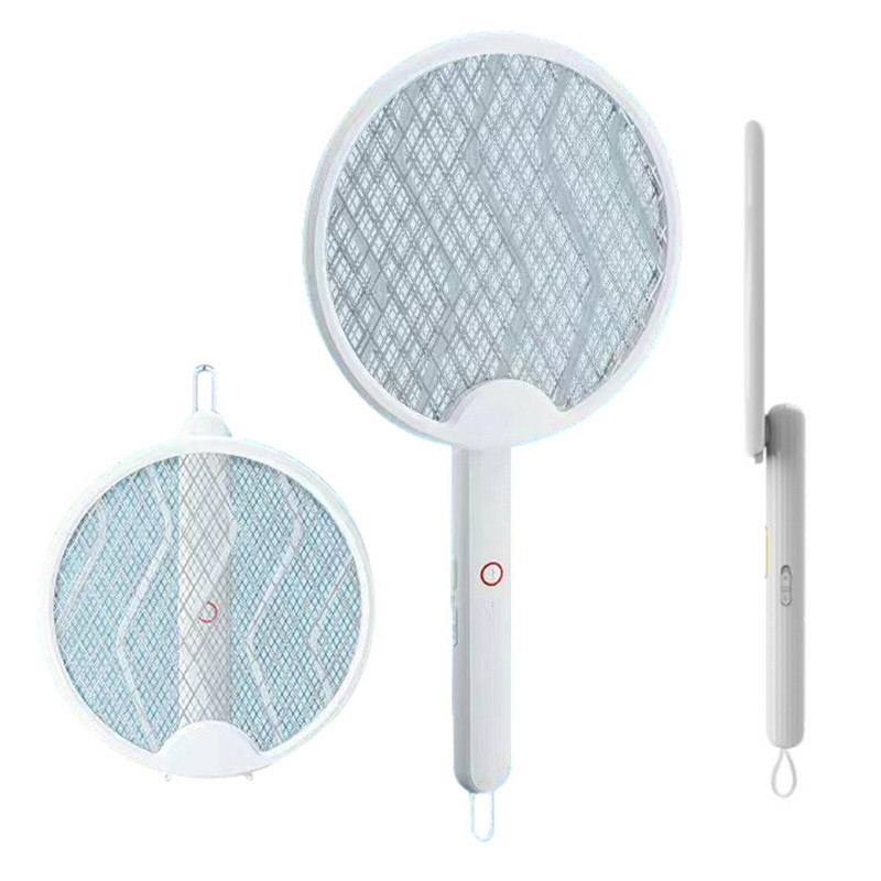 Fly Zapper szúnyogcsapda ütő Összehajtható poloskák Zapper Racket Light Újratölthető elektromos szúnyogcsapda poloskáknak Szúnyogok