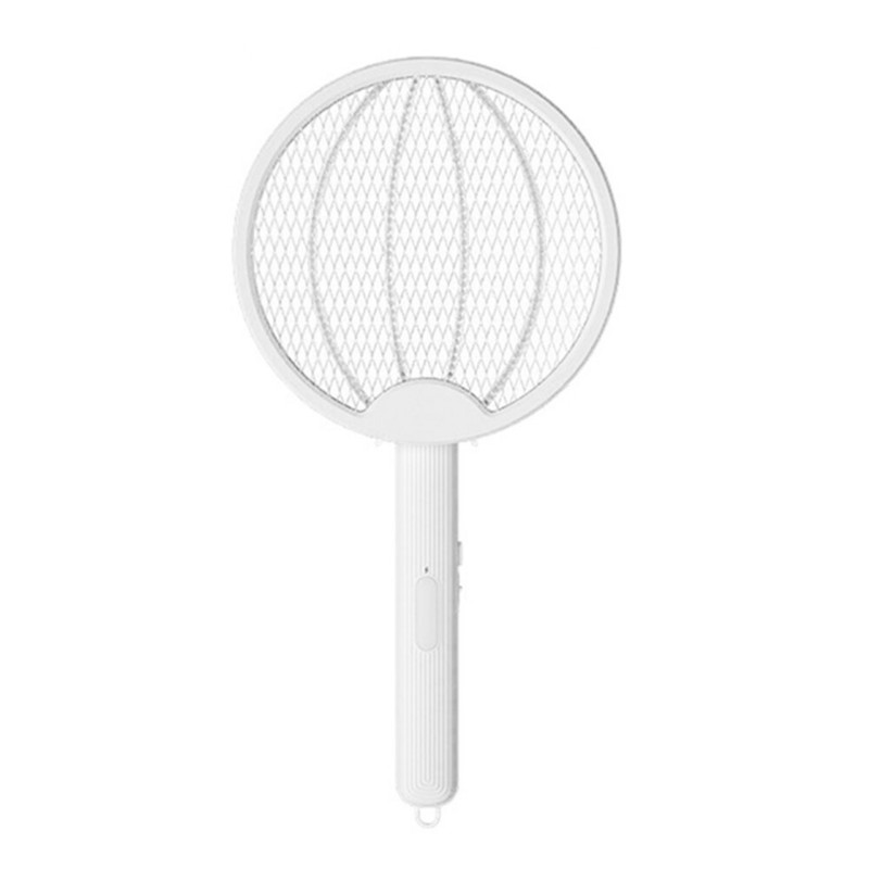 Elektrická plácačka na komáre 4 v 1, skladacia raketa proti komárom, nástenná nabíjateľná raketa proti komárom s USB, vhodná na vonkajšie záhradné kempovanie a turistiku