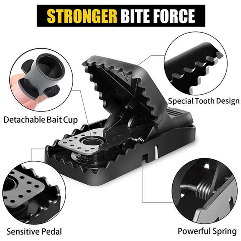 20 kusov pascí na myši, pasca na myši, ktorá funguje, ľudská sila, zabijak myší, lapač myší, rýchla a účinná pasca na myši, ktorá...