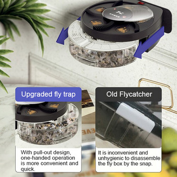 USB Electric Flytrap Effective Automatic Pest Catcher Fly Catcher Συσκευή Electric Bug Fly Insect Trap Kunto Killer