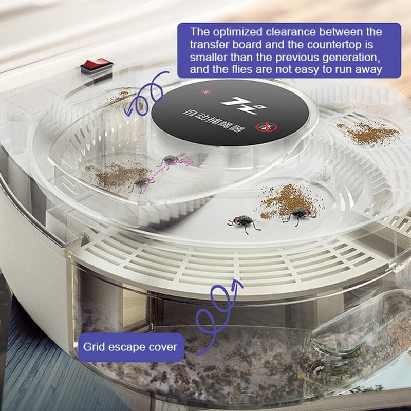 USB elektrická mucholapka, efektívny automatický lapač škodcov, lapač múch, elektrický lapač hmyzu, muchy a komárov