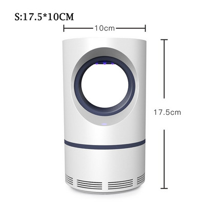 Lampă electrică USB ucigaș țânțari Bug Zapper Ucigaș insectelor Capcană UV pentru țânțari Repelent anti-țânțari pentru casă în interior