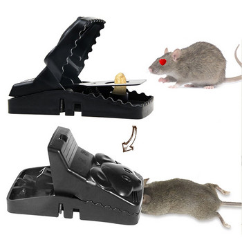 Επαναχρησιμοποιήσιμες πλαστικές παγίδες αρουραίων Ποντίκια Ποντικοπαγίδες Ποντικοπαγίδα Δόλωμα ελατήριο υψηλής ποιότητας Τρωκτικό Παγίδα ελέγχου παρασίτων