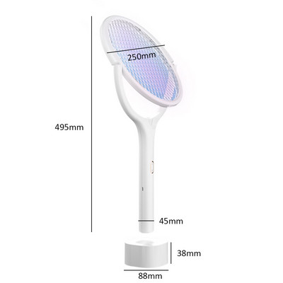 Lampă ucigaș țânțari 5 în 1 cu lumină UV reglabil electric Bug Zapper USB reîncărcabil capcană pentru țânțari de vară muște insecte