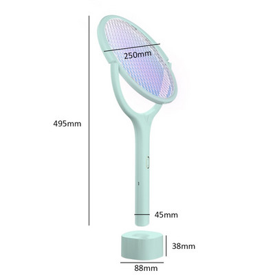 Lampă ucigaș țânțari 5 în 1 cu lumină UV reglabil electric Bug Zapper USB reîncărcabil capcană pentru țânțari de vară muște insecte