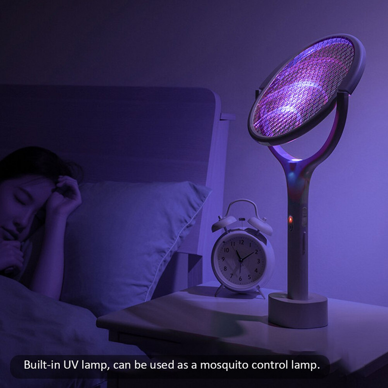 Elektrická lampa na zabíjanie komárov 3500 V, nabíjateľná pomocou USB, UV svetlo, nastaviteľná elektrická lampa na hmyz, letná mucha, pasca na hmyz
