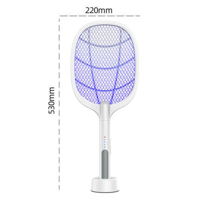 Multifunkčná Zapper Racket Killer Trap Lamp Elektrická Mosquito Zapper USB nabíjanie pre domáce príslušenstvo