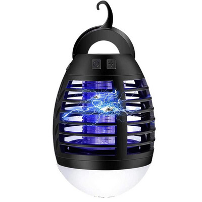 Prijenosna električna LED svjetiljka za ubijanje komaraca Punjiva USB vodootporna lampa za hvatanje zamki za kukce