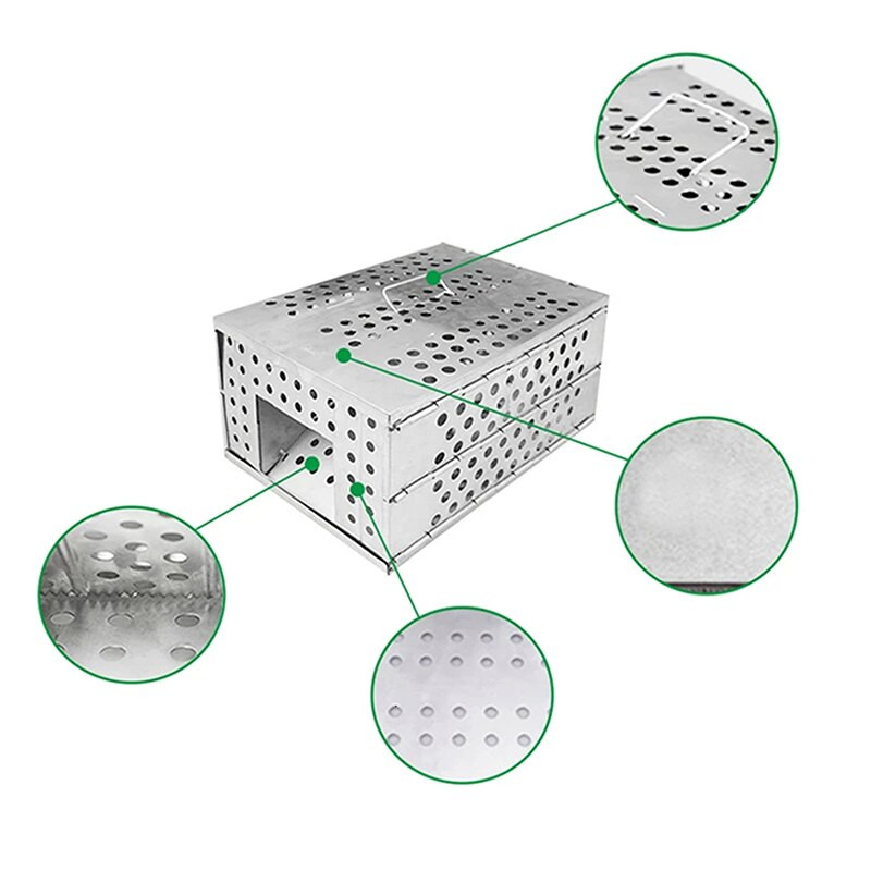 Domáca kontinuálna pasca na myši, veľkopriestorová automatická pasca na potkany a hady, bezpečná a neškodná, vysokoúčinná pasca na myši, klietka pre hlodavce
