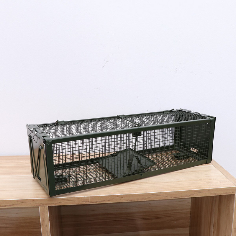 Animal uman Cușcă vie Cușcă pentru șobolani Uz casnic Control viu al rozătoarelor (verde)