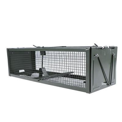 Humánna živá klietka pre zvieratá, klietka pre potkany, domáce použitie, živá kontrola hlodavcov (zelená)