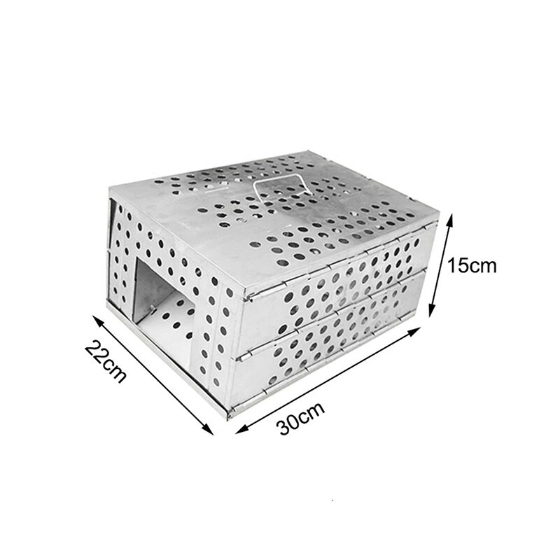Capcană de șoareci continuă pentru uz casnic, cu spațiu mare, capcană automată pentru șobolani, cușcă sigură și inofensivă, cușcă pentru rozătoare de înaltă eficiență