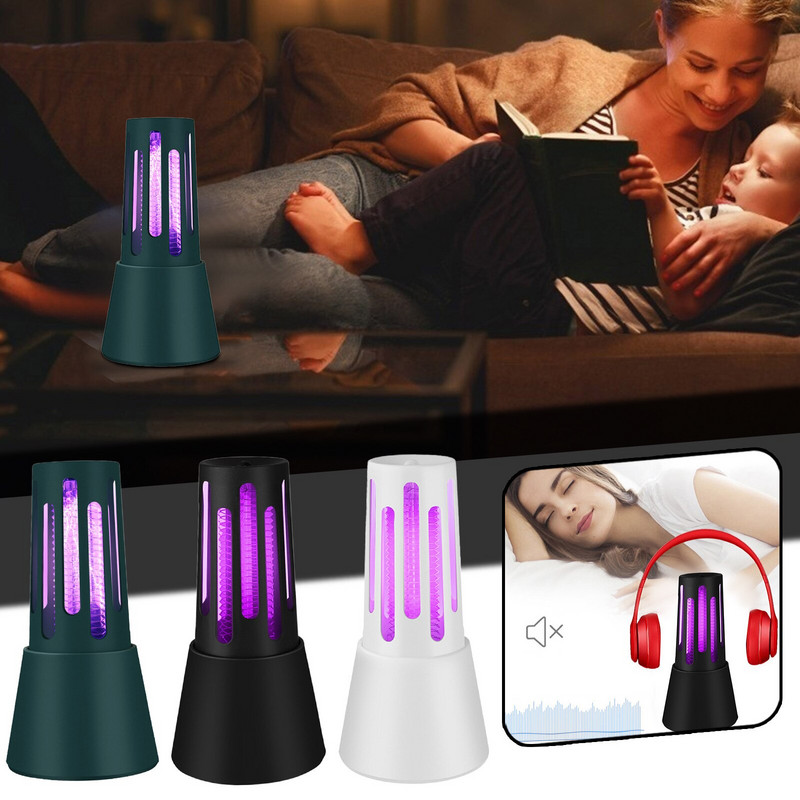 Fotokatalyzátor Elektrická lampa na zabíjanie komárov Bezžiarný odpudzovač komárov Hmyz/muchy/pasca na komáre Bug Zapper pre vonkajšie použitie