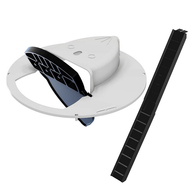 Pametna zamka za miševe Flip N Slide Bucket Lid Hvatač štakora Višekratna plastična zamka za miševe Humana ili smrtonosna zamka Door Style Multi Catch