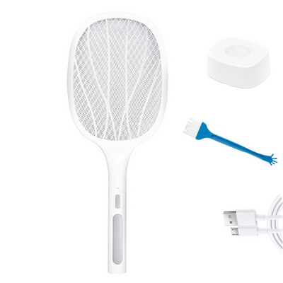 Elektrický zabijak múch s UV svetlom 3000V USB nabíjateľná LED lampa letná raketa na komáre proti hmyzu