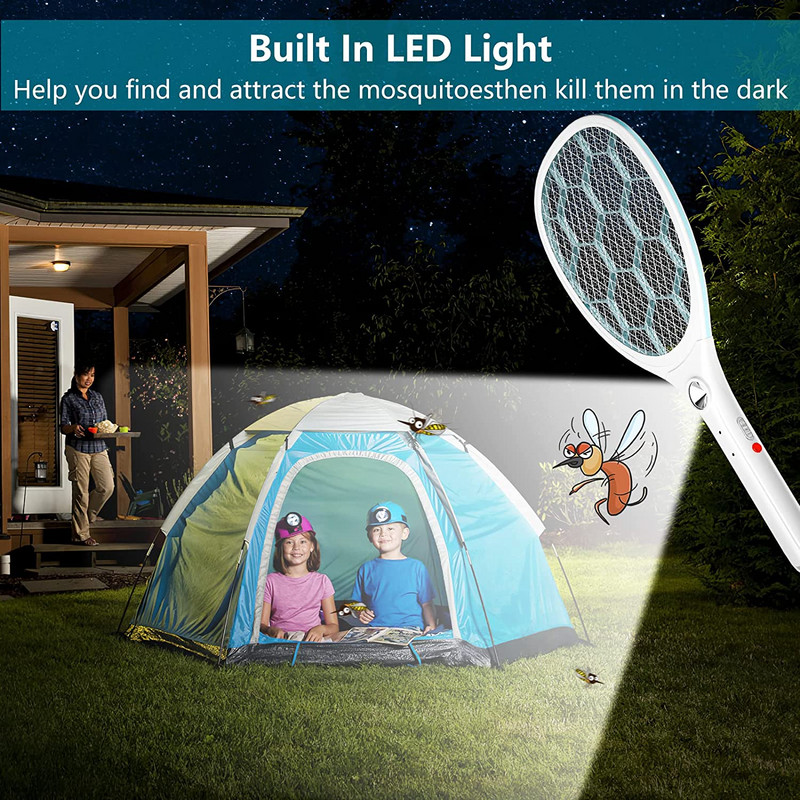 3000V nabíjateľná elektrická plachetnica proti komárom, zabijak komárov, raketa na zabíjanie hmyzu, pasca na komáre, plachetnica