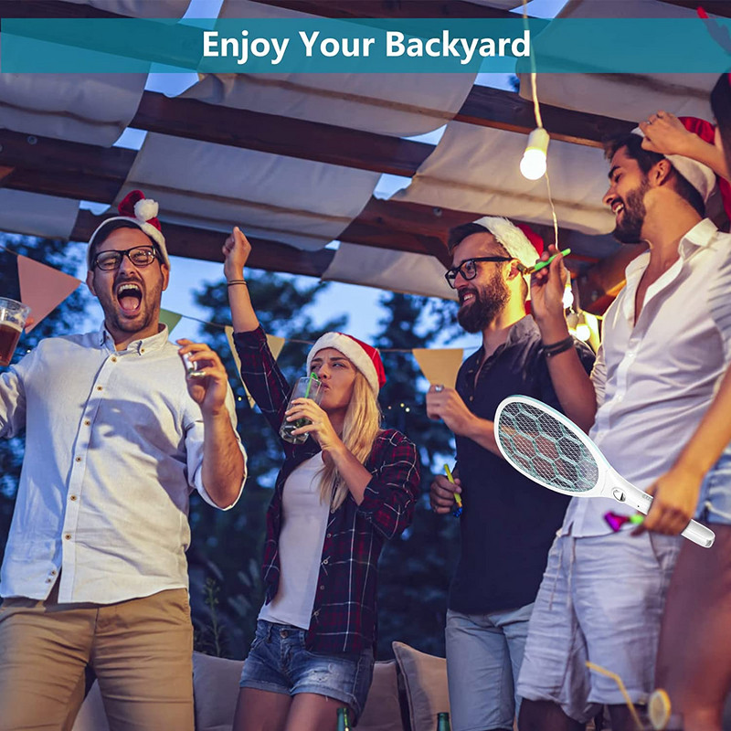 3000V nabíjateľná elektrická plachetnica proti komárom, zabijak komárov, raketa na zabíjanie hmyzu, pasca na komáre, plachetnica