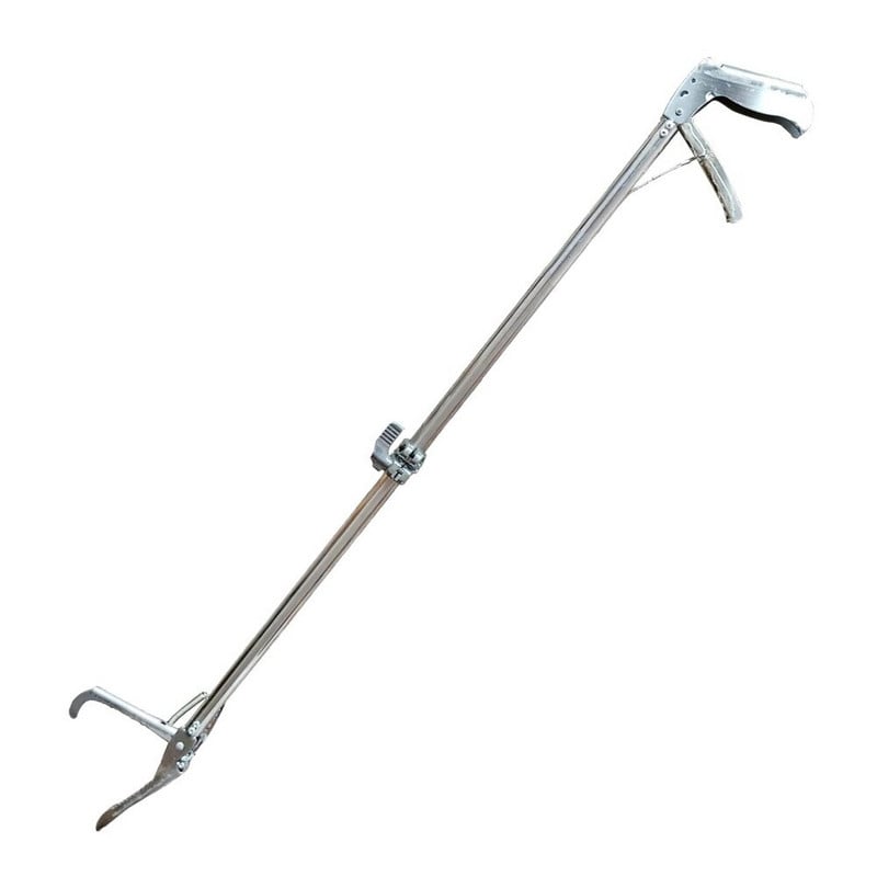 Satvērēja knaibles Krabju knaibles Čūskas rīku savācējs Atkritumu omārs Augšējā sliedes savācējs Šķērveida atkritumu pakaišu spailes Skavas