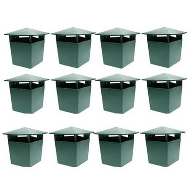 12 bucăți capcane pentru melci de bere, ecologice pentru a prinde melci, capcane de melci, sigure pentru copii și animale de companie