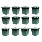 12 kusov pascí na slimáky na pivo, ekologické na chytanie slimákov, bezpečné pre deti a domáce zvieratá