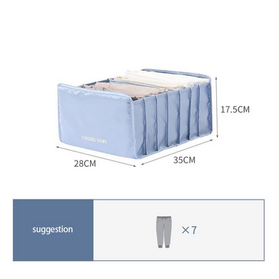 Úložný box na skriňu, spodná bielizeň, podprsenky, zásuvky, organizéry, oblečenie, nohavice, deliaci box, Tiroir 7 mriežkový skladací organizér na skriňu