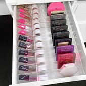 ARCO DIY pregrade za ladice za jedinicu ladica ALEX 5 i 9, prozirni akrilni umetci za ladice, organizator šminke, pregrade za pohranu, podesive