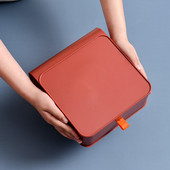 Nový plastový stolový organizér so zásuvkou, kancelárske príslušenstvo, úložné boxy, stohovateľný veľkokapacitný organizér na make-up, úložný stojan