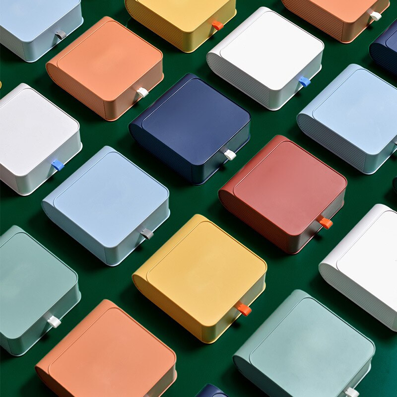 Nový plastový stolový organizér so zásuvkou, kancelárske príslušenstvo, úložné boxy, stohovateľný veľkokapacitný organizér na make-up, úložný stojan