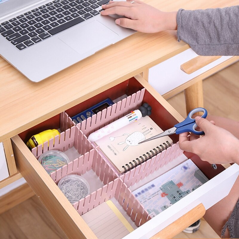 Pravokutna ograda Ladica Razdjelna ploča Organizatori Separatori Daske Posuđe Kuhinja Kupaonica Spavaća soba Uredska komoda Storage