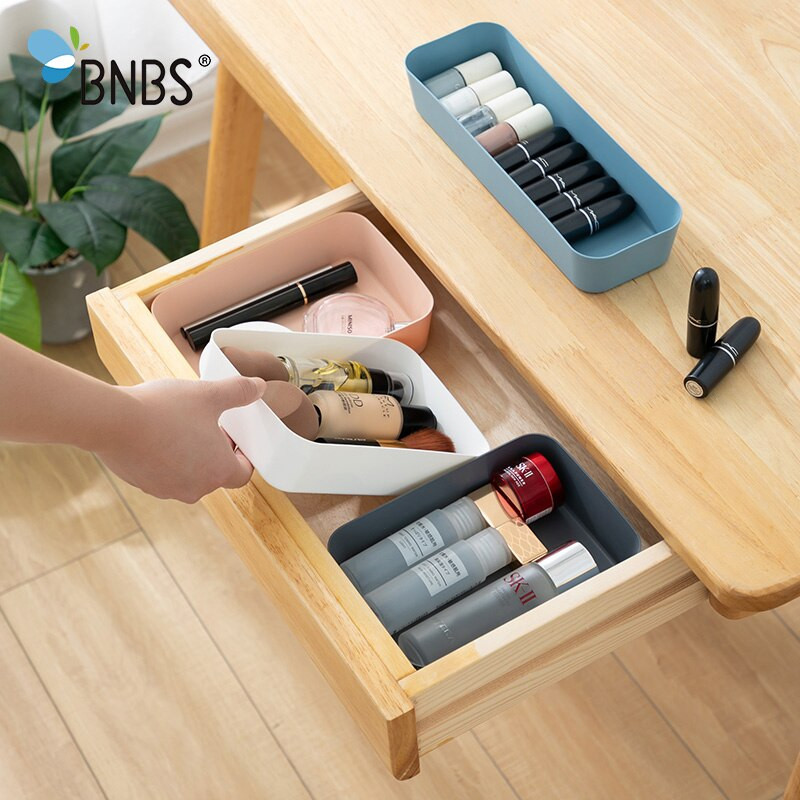 Atvilktne Kosmētika Organizatora sadalītāji Kastēm Aplauzums Organizators Plastmasas atvilktnes Galda kancelejas preču datu kabeļa uzglabāšanas kaste