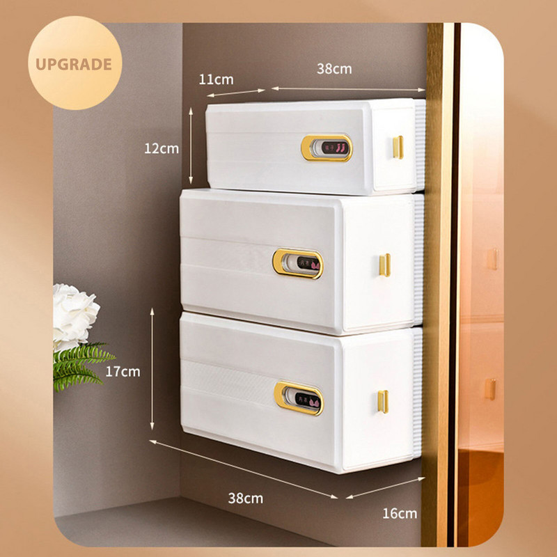 Domáci šatník Neviditeľný úložný priestor Zásuvka na skriňu Nástenná skriňa Nohavičky Ponožky Krabička Bez vreciek Kravaty Spodná bielizeň Multifunkčný organizér