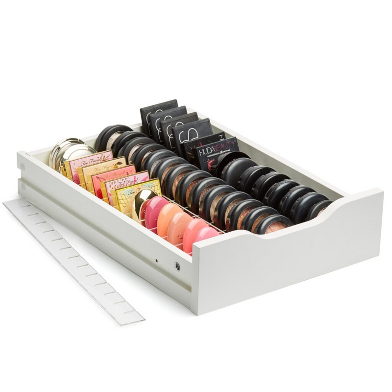 ANON DIY set pregrada za ladice za ALEX 5 i 9 ladica, akrilne prilagodljive pregrade za čuvanje šminke u ladici, podesive