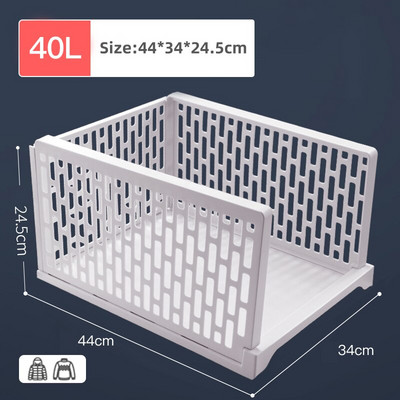 Подреждащ се гардероб Чекмедже Шкаф Органайзер Чекмедже Шкаф за дрехи Кутия за съхранение Рафтове Пластмасови слоести прегради Стелаж за съхранение