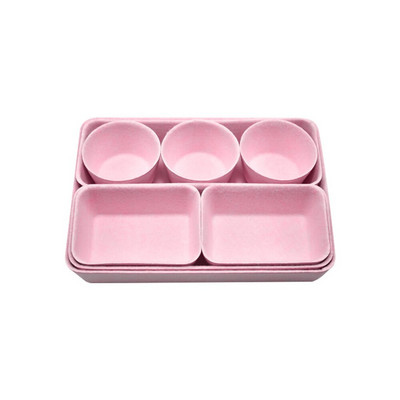 8db/szett Fiókszervezők Rekeszek Filc Tároló Boxiroda Sekély Kis íróasztal Rendezés Tálcák Rajzelválasztók Otthoni kellékek