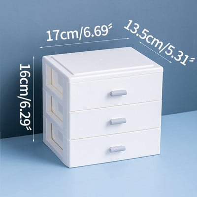 Mini kutija za pohranu stola Ladica Organizator nakita Organizator kućnog ureda Pohrana pisaćih materijala Polica za pohranu stolnih dodataka