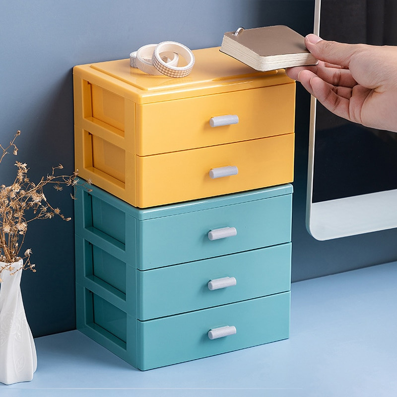 Mini kutija za pohranu stola Ladica Organizator nakita Organizator kućnog ureda Pohrana pisaćih materijala Polica za pohranu stolnih dodataka