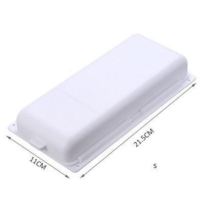 Sertare de depozitare sub birou Organizator pentru cosmetice Dulap lipit din plastic Masa ascunsă Cutie de depozitare Economisește spațiu Articol de acasă C94