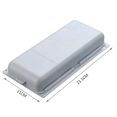 Sertare de depozitare sub birou Organizator pentru cosmetice Dulap lipit din plastic Masa ascunsă Cutie de depozitare Economisește spațiu Articol de acasă C94