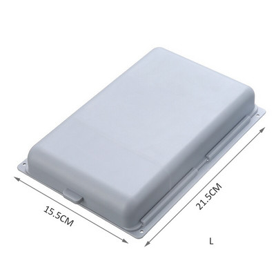 Sertare de depozitare sub birou Organizator pentru cosmetice Dulap lipit din plastic Masa ascunsă Cutie de depozitare Economisește spațiu Articol de acasă C94