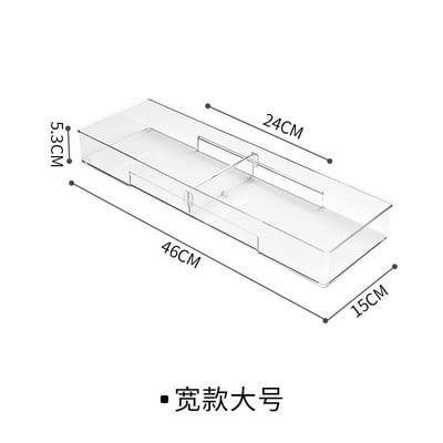 Για συρταριέρα κουζίνας ντουλάπα Οργανωτής συστήματος για καλλυντικά Κουτί αποθήκευσης Επιτραπέζια σκεύη Επιτραπέζια είδη μαχαιροπίρουνα πιρούνι μαχαίρι Γραφείο στήθους