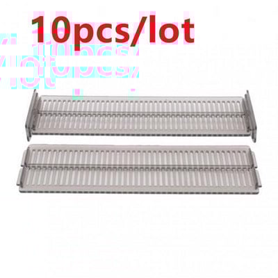 10 vnt. Reguliuojamas stalčių skyriklis „pasidaryk pats“ spintos spintelės laikymo pertvaros pertvaros, skirtos netvarkingoms virtuvės stalo įrankių tvarkyklės skyryklėms