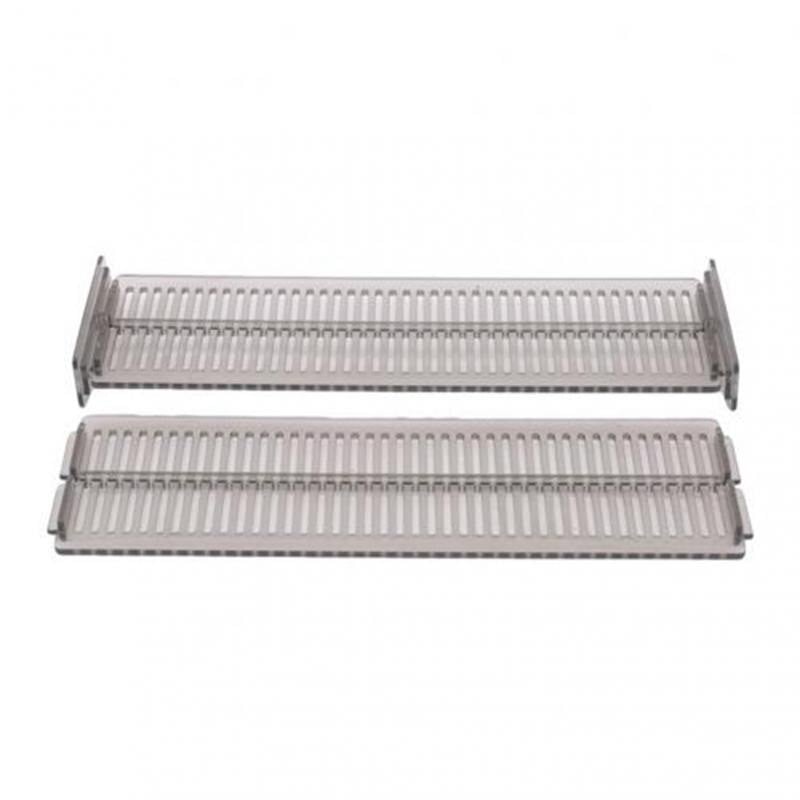 10 vnt. Reguliuojamas stalčių skyriklis „pasidaryk pats“ spintos spintelės laikymo pertvaros pertvaros, skirtos netvarkingoms virtuvės stalo įrankių tvarkyklės skyryklėms