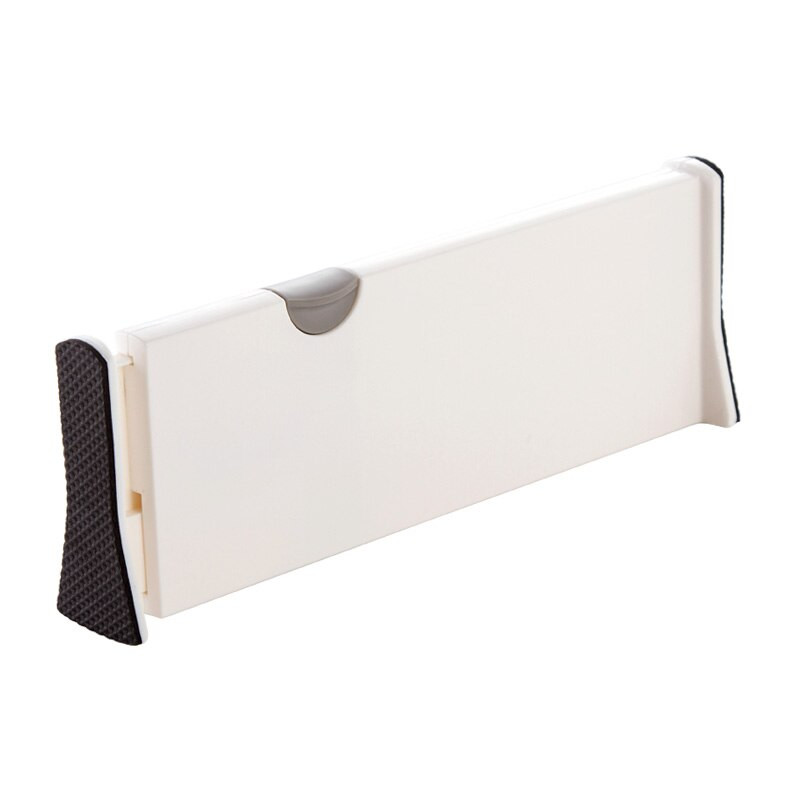 Teleskopická deliaca lišta do zásuviek, šatník, vrstvená polica, bezplatná kombinovaná skrinka, deliaca priečka, úložný a triediaci priestor