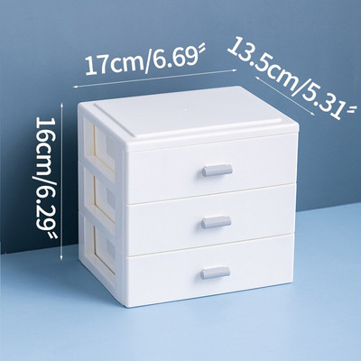 Stalinis mini laikymo dėžutė Stalčių raštinės reikmenų laikiklis Stalinio kompiuterio priedai Sandėliavimo lentynėlė Papuošalų laikymo priemonė Namų biuro saugykla