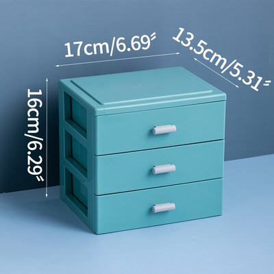 Stalinis mini laikymo dėžutė Stalčių raštinės reikmenų laikiklis Stalinio kompiuterio priedai Sandėliavimo lentynėlė Papuošalų laikymo priemonė Namų biuro saugykla