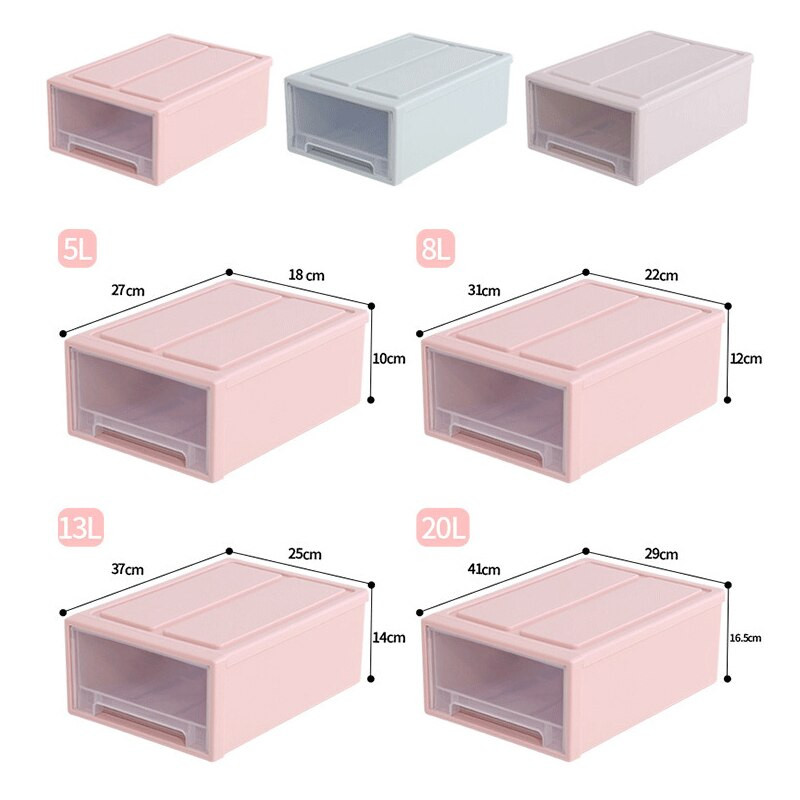 Kutija za pohranu, torbica, organizatori, ladica, prenosiva za slaganje za grudnjak, odjeću, ormar E7