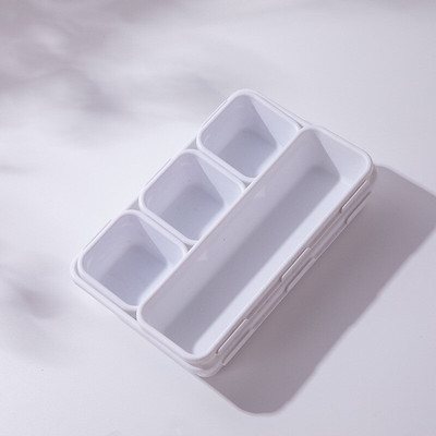 8pcs/set Kućna ladica Organizator Kutija Pladnjevi Kutija za pohranu Uredska pohrana Kuhinja Kupaonica Ormar Organizacija kutije za šminku Stol za šminku