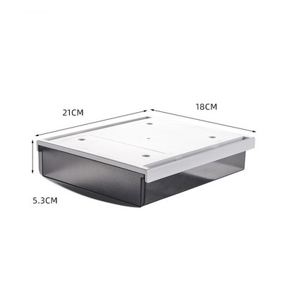 Kutija za pohranu u ladici ispod stola Skrivena ladica za pohranu za uredsku pohranu Držač za olovke Samoljepljiva ladica za olovke Organizator za kućnu pohranu